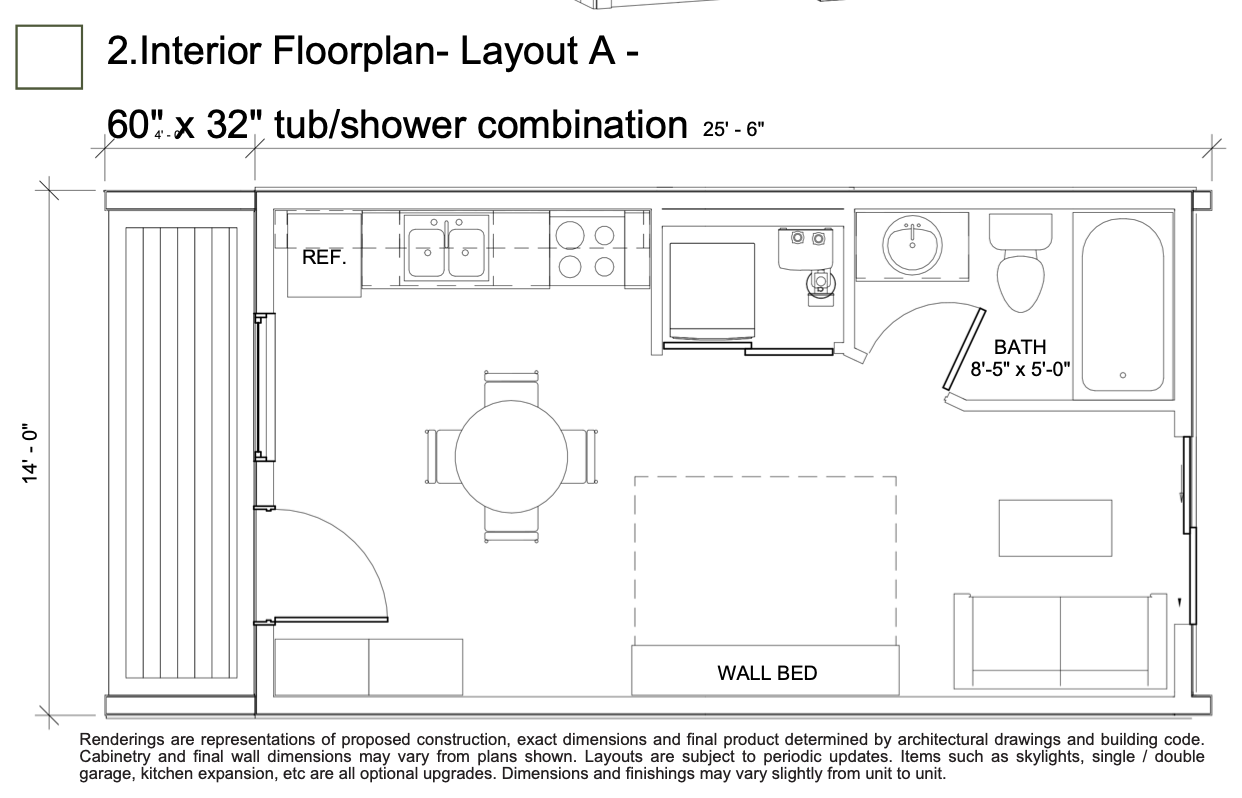 The Dragonfly — Floor Plan