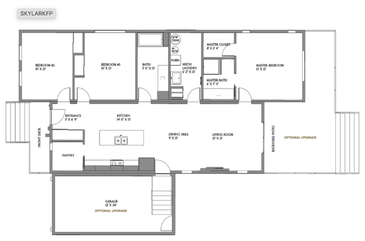 The Skylark — Floor Plan